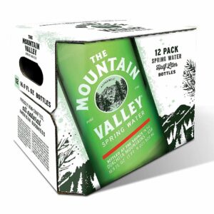 THE MOUNTAIN VALLEY NATURAL PURE FINE 500 ML Glass Spring Water