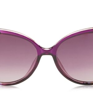 Jessica Simpson Women's J5386 Retro Cat Eye Sunglasses with UV400 Protection - Glamorous Sunglasses for Women, 58mm