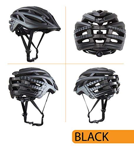 Demon Bike Helmet, 11.5 OZ Weightless Edition, 25 High Flow Air Vents, Removable Visor, Washable Fit Pads, Patented Fidlock Self Closing Buckle