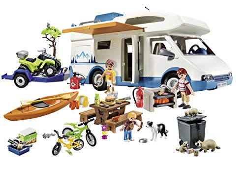 Playmobil Camping Mega Set Toy, Multicolor