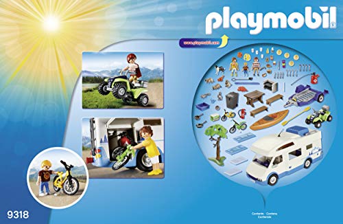 Playmobil Camping Mega Set Toy, Multicolor