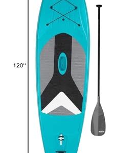 Lifetime Horizon 100 Hardshell Stand-Up Paddleboard (Paddle Included), Teal