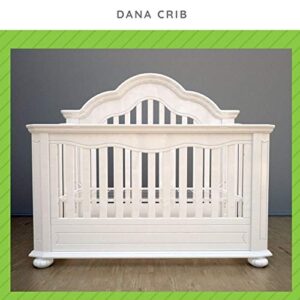 Full-Size Conversion Kit Bed Rails for Baby's Dream & Cocoon Cribs | Multiple Finishes Available (Snowdrift)