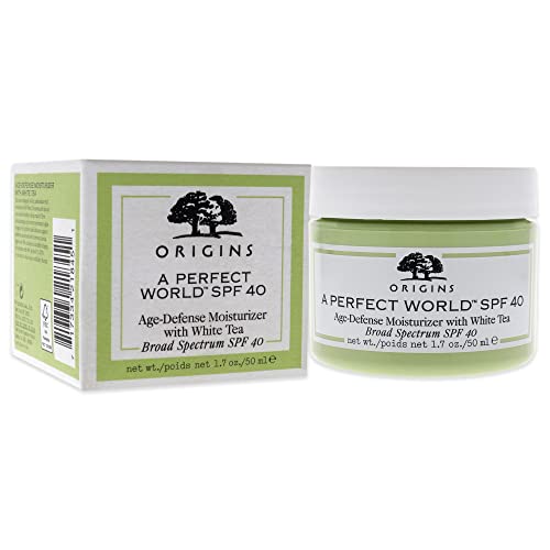 Origins A Perfect World SPF 40, Age-Defense Moisturizer With White Tea, 1.7 Fl Oz