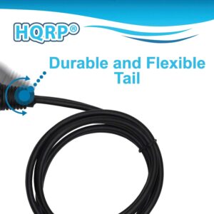 HQRP 6ft 1/8" (3.5mm) to Dual XLR Male Cable compatible with KRK Rokit 5 G2s / HS50m's/JBL EON 5151XT / RCF ART sound system