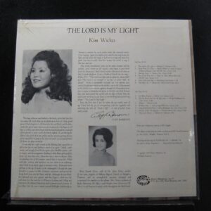 Kim Wickes - The Lord Is My Light - Lp Vinyl Record