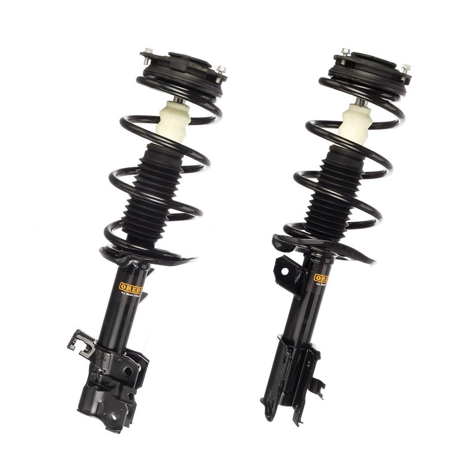 OREDY Front Struts for 2008 2009 2010 2011 2012 Nissan Rogue FWD Only Set of 2 Complete Shock Absorbers w/Coil Spring Assembly - 172609 172608