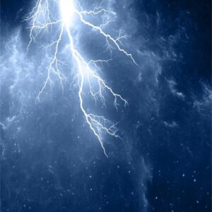 AOFOTO 4x6ft Lightning Flash in Night Sky Backdrop Flash Thunder Photography Backdrops Light Natural Phenomenon Starry Photo Studio Props Pirate Theme Super Man Kid Boy Girl Portrait Vinyl Wallpaper