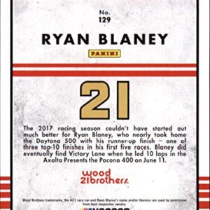 2018 Donruss #129 Ryan Blaney RETRO