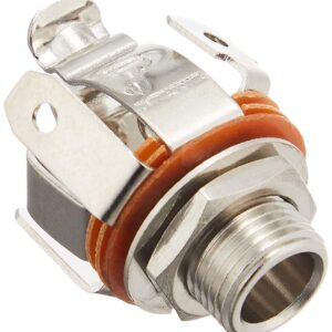 Pure Tone Multi Contact Stereo Output 1/4" Jack, Nickel