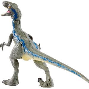 JURASSIC WORLD BATTLE DAMAGE Velociraptor Blue