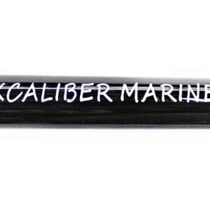 Xcaliber Marine Pair (2) Tournament Series 20-40lb Saltwater Trolling Rod w/Pac Bay Guides (Blue & Silver)