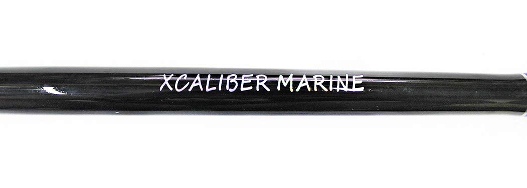 Xcaliber Marine Pair (2) Tournament Series 20-40lb Saltwater Trolling Rod w/Pac Bay Guides (Blue & Silver)