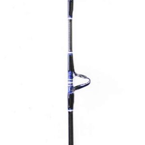 Xcaliber Marine Pair (2) Tournament Series 20-40lb Saltwater Trolling Rod w/Pac Bay Guides (Blue & Silver)