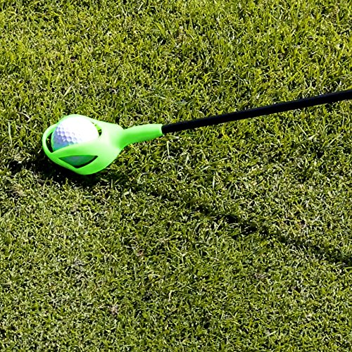 ProActive Sports, Player Select Super-Lite Golf Ball Retriever, 9ft, Lightweight Fiberglass Telescopic Shaft, Securely Picks Golf Ball With Easy To Use Push Release, Golf Ball Grabber