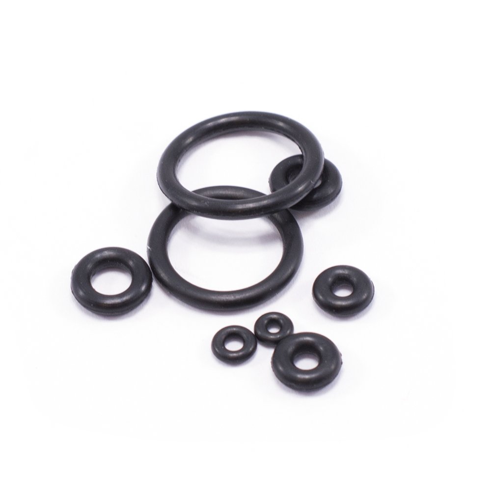 BodyJewelryOnline O-Ring Package of 20 Black Rubber Perfect for Tunnels Plugs and Tapers, Also for Any Piercing Retainer Eyebrow, Labret, Industrial, Cartilage