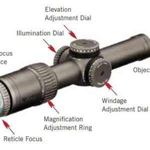 Vortex Optics Razor HD Gen II-E 1-6x24 SFP Riflescope VMR-2 MOA