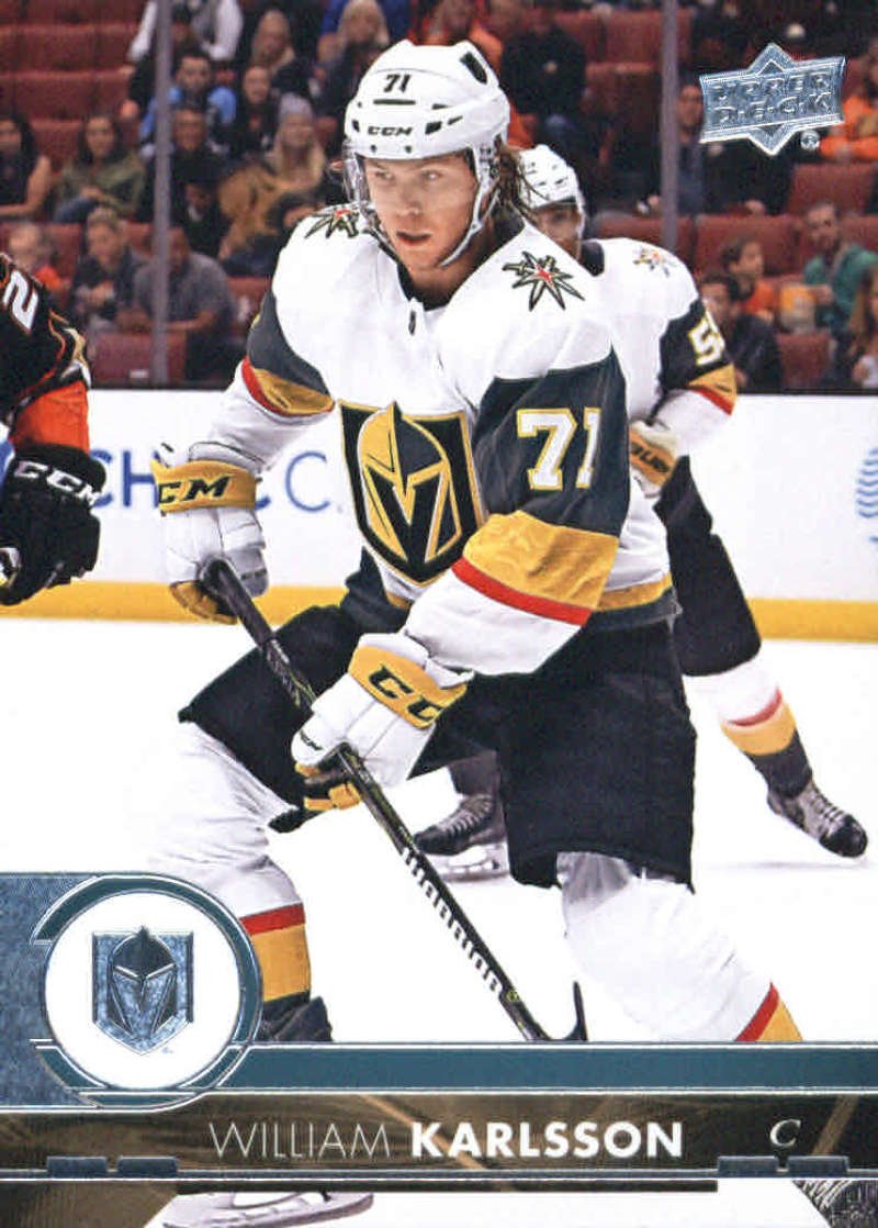 2017-18 Upper Deck Series 2 #433 William Karlsson Vegas Golden Knights Hockey Card