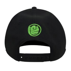 New Era Hulk Fist Symbol 9Fifty Adjustable Hat Black