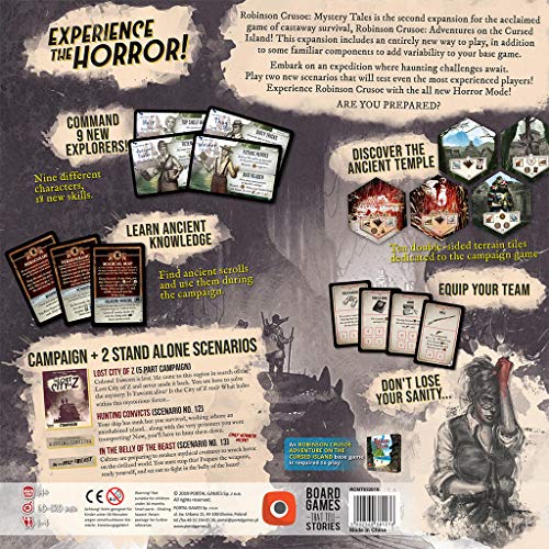 Portal Games Robinson Crusoe The Board Game: Mystery Tales Expansion