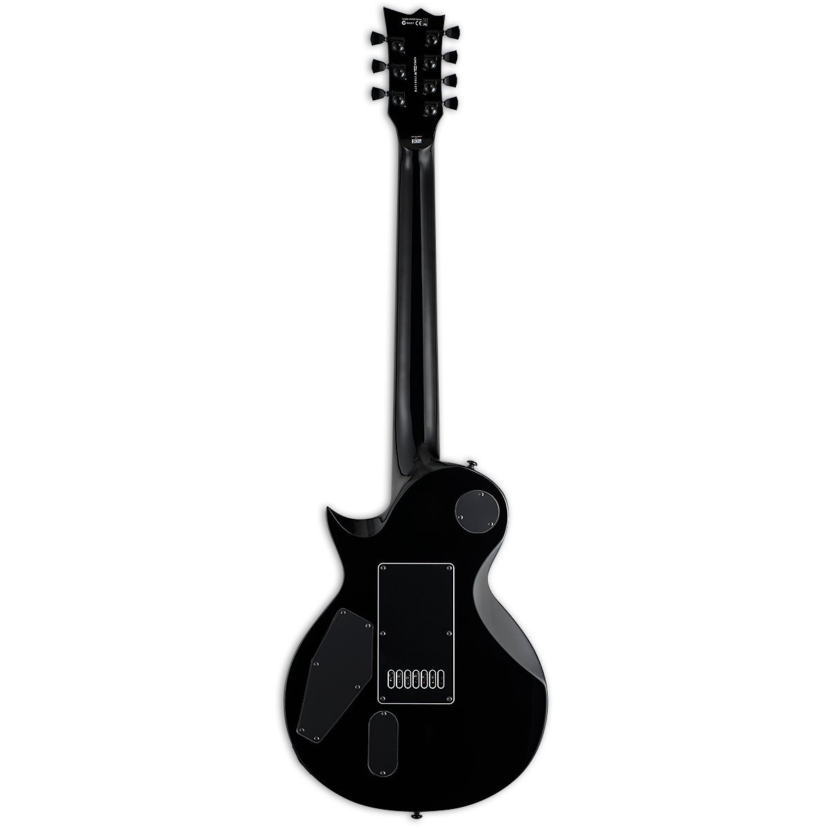 ESP LTD EC-1007 Eclipse Evertune 7-String Electric Guitar, Black