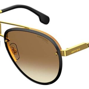 Carrera Glory/S Pilot Sunglasses, BLK Gold, 58 mm