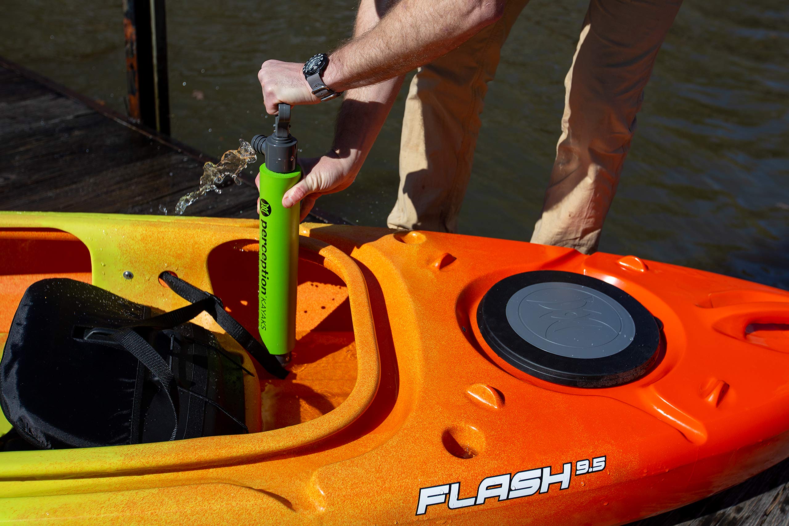 Perception Bilge Pump for Kayaks - Expels Water From Your Boat