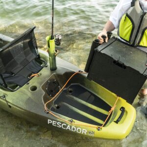 Perception Silent Traction for Pescador Pro 10' Kayak,Black