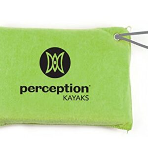 Perception Kayak Sponge | Kayaking Water Absorbing Sponge | Absorbs up to 1 Liter, Yellow, One Size