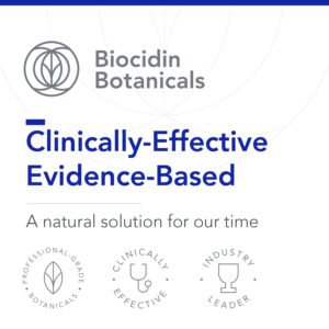 Biocidin Capsules - Gut Cleanse Process & Immune Support Supplement - Supportive Biofilm Disruptor - Promote Digestive Health & Microbial Balance - 18 Botanical Blend (90 Vegan Capsules)