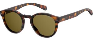 polaroid sunglasses unisex adult pld6042/s sunglasses, brown, 49mm us