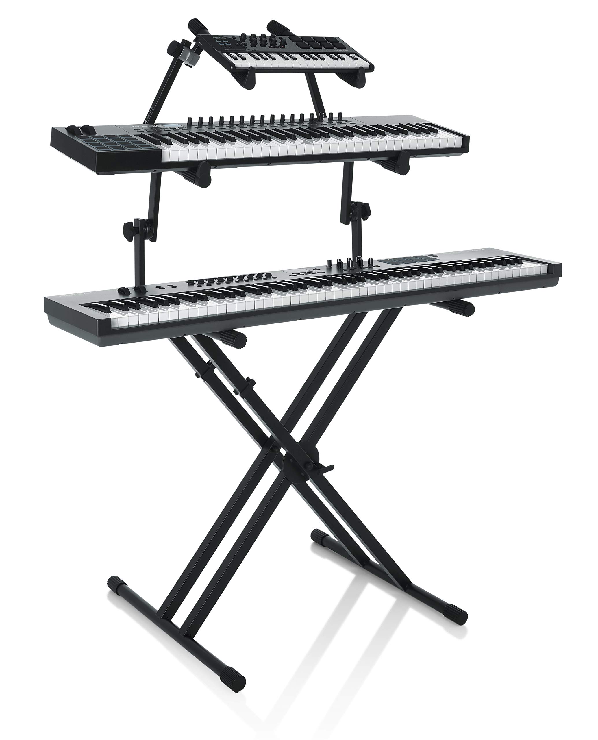 Gator Frameworks 3rd Tier Add-On for X-Style Keyboard Stand; (GFW-KEY-5100XT)