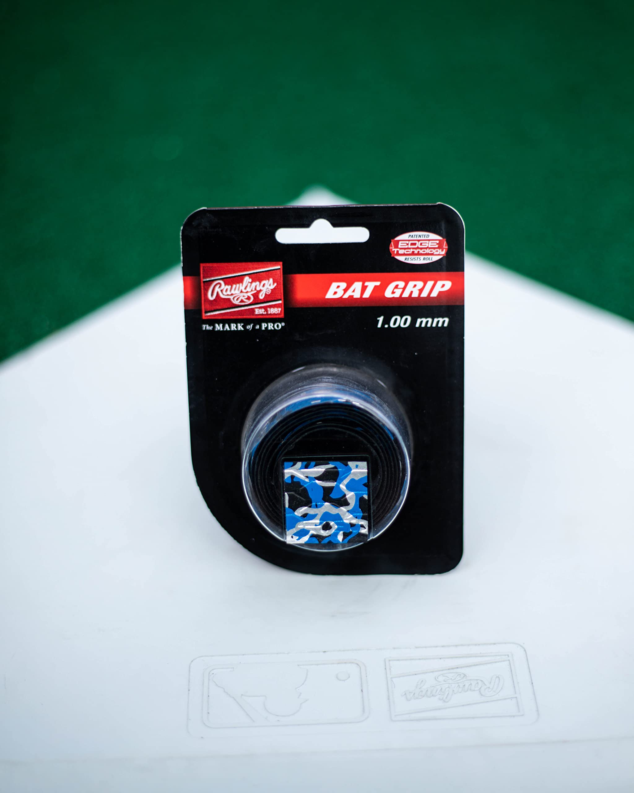 Rawlings | 1.00mm BAT GRIP | Baseball/Softball | Electric Blue