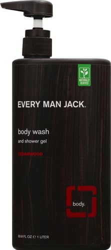 Every Man Jack Body Wash, Cedarwood 33.8-ounce