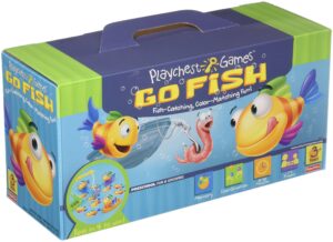 mattel playchest games go fish - learning - plastic mtt78857