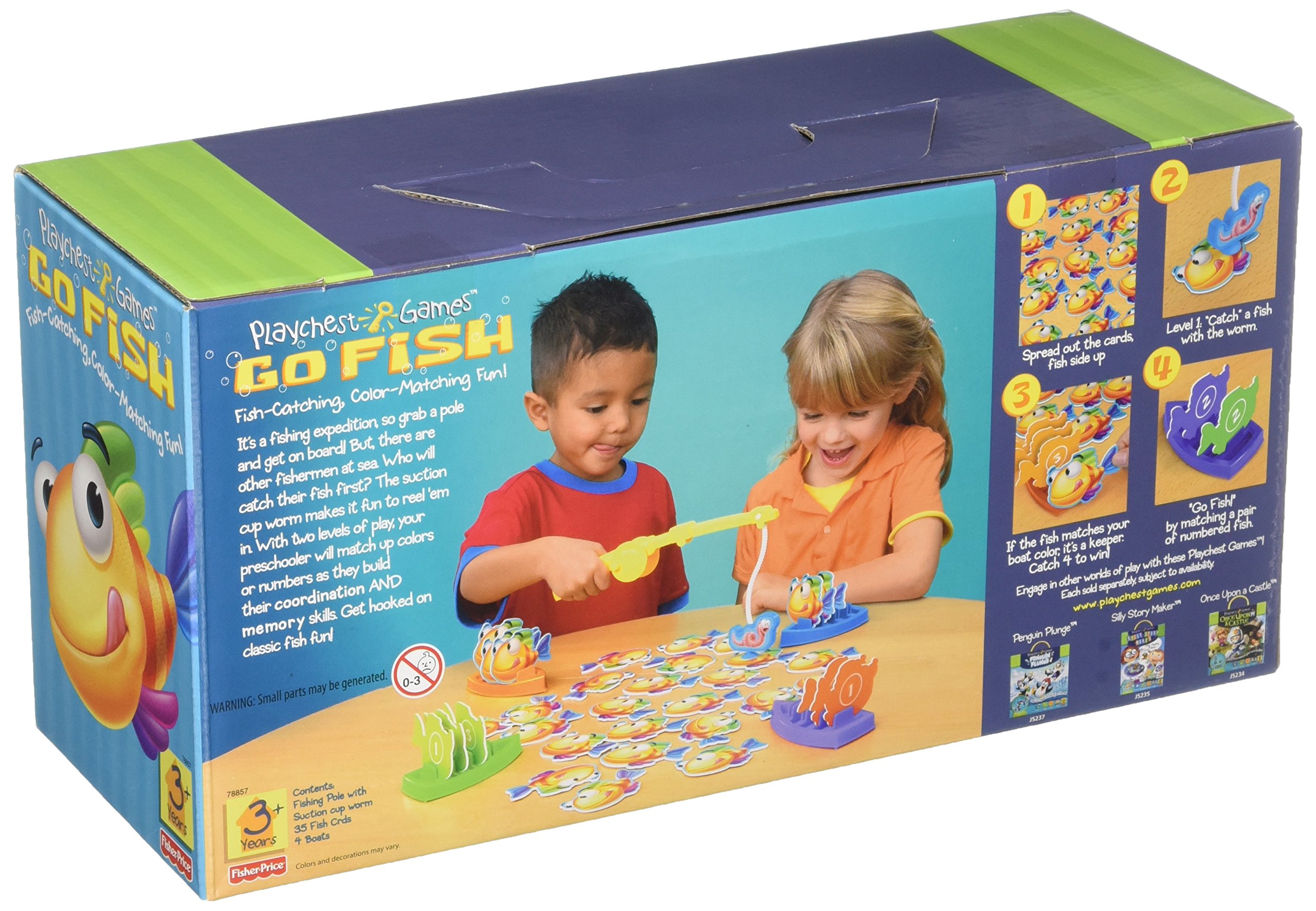 MATTEL Playchest Games Go Fish - Learning - Plastic MTT78857