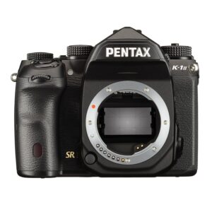 PENTAX K-1 Mark II Digital SLR Camera Body: 36.4MP Full Frame High Resolution Digital Camera 5 axis, 5 steps Shake Reduction II Weather-resistant construction Dustproof Flexible Tilt-Type LCD monitor