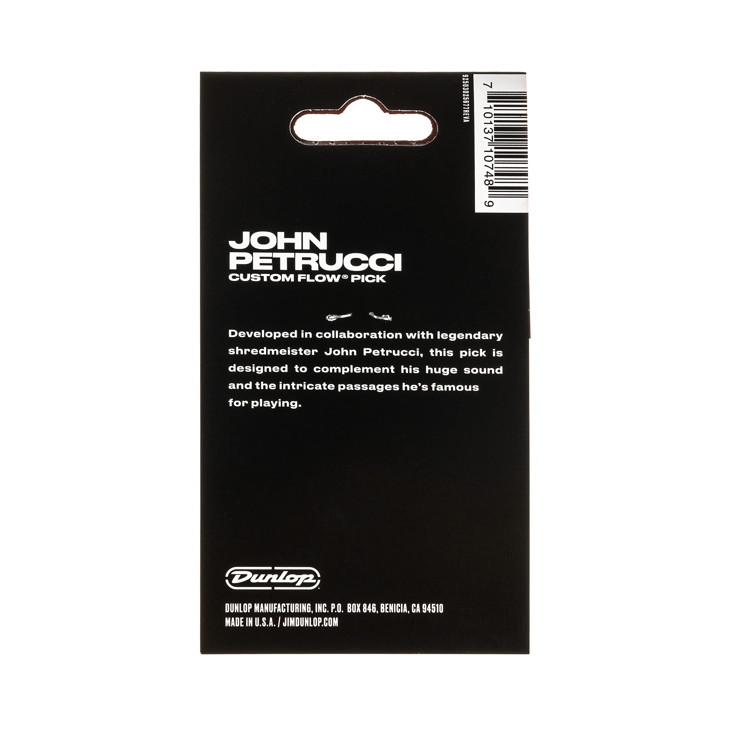 Jim Dunlop John Petrucci Flow 2.0mm 3 Pack Guitar Picks (548PJP2.0)