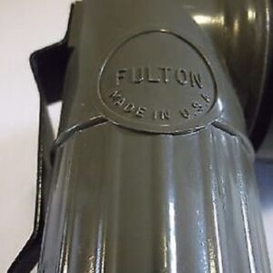 Fulton N-47 Waterproof Right Angle Flashlight, Battery Powered, Olive Drab