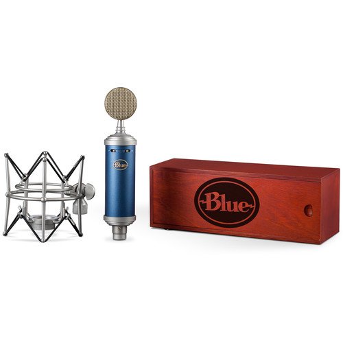 Blue Bluebird SL Large-Diaphragm Condenser Studio Microphone with Kellopy Pop Filter & XLR Cable Bundle