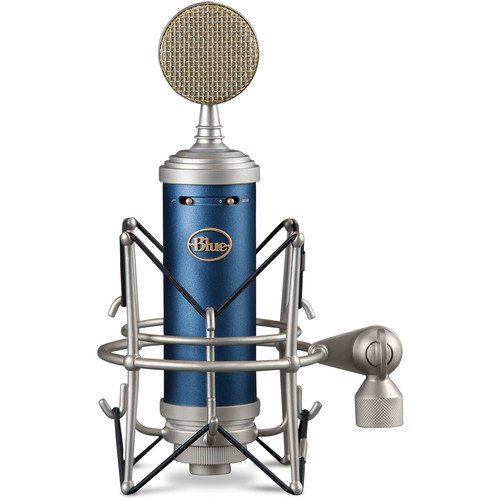 Blue Bluebird SL Large-Diaphragm Condenser Studio Microphone with Kellopy Pop Filter & XLR Cable Bundle