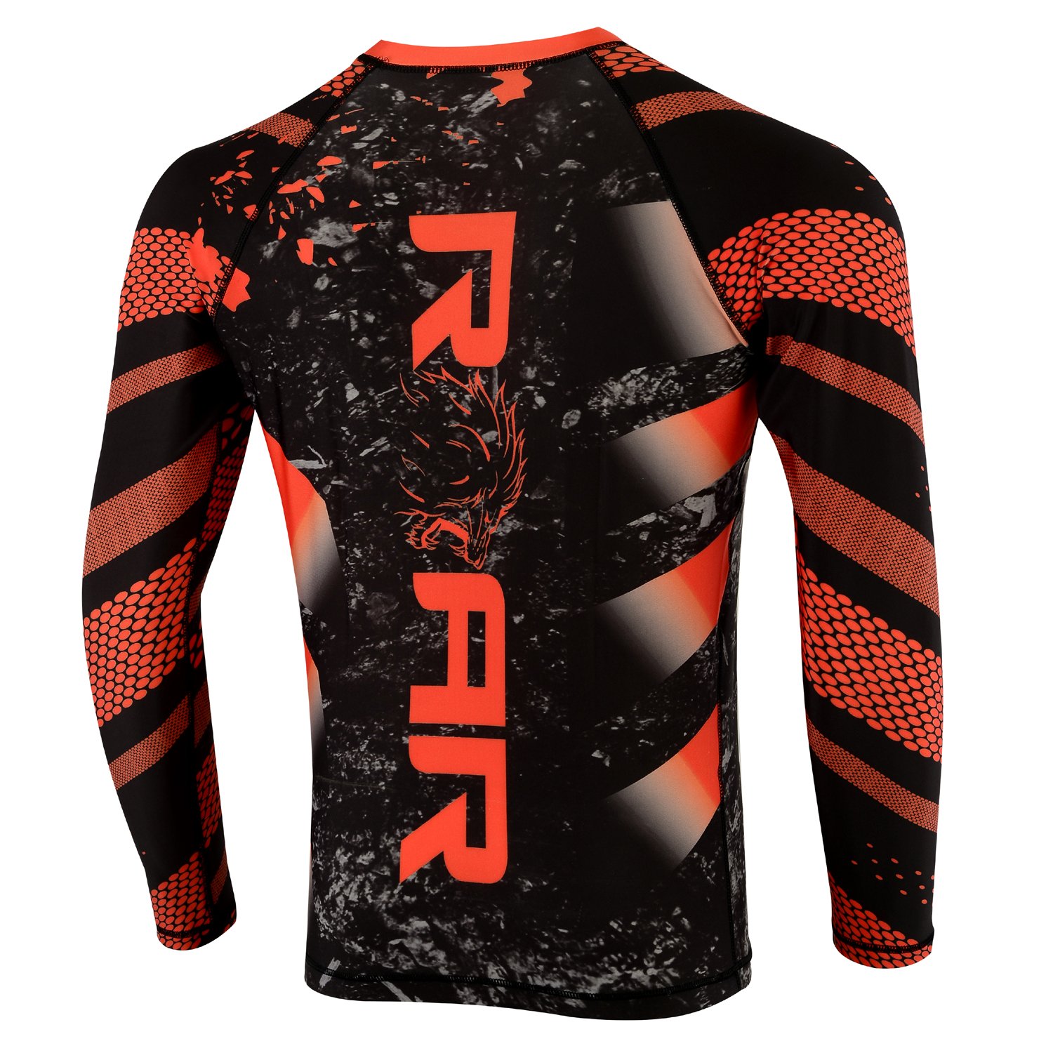 Roar No Gi Wear MMA Rash Guards & MMA Shorts Set BJJ Grappling Jitsu Training (Warrior, Small)