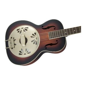 Gretsch G9241 Mahogany Round Neck 6-String Acoustic-Electric Resonator Guitar (Right-Handed, 2-Color Sunburst)