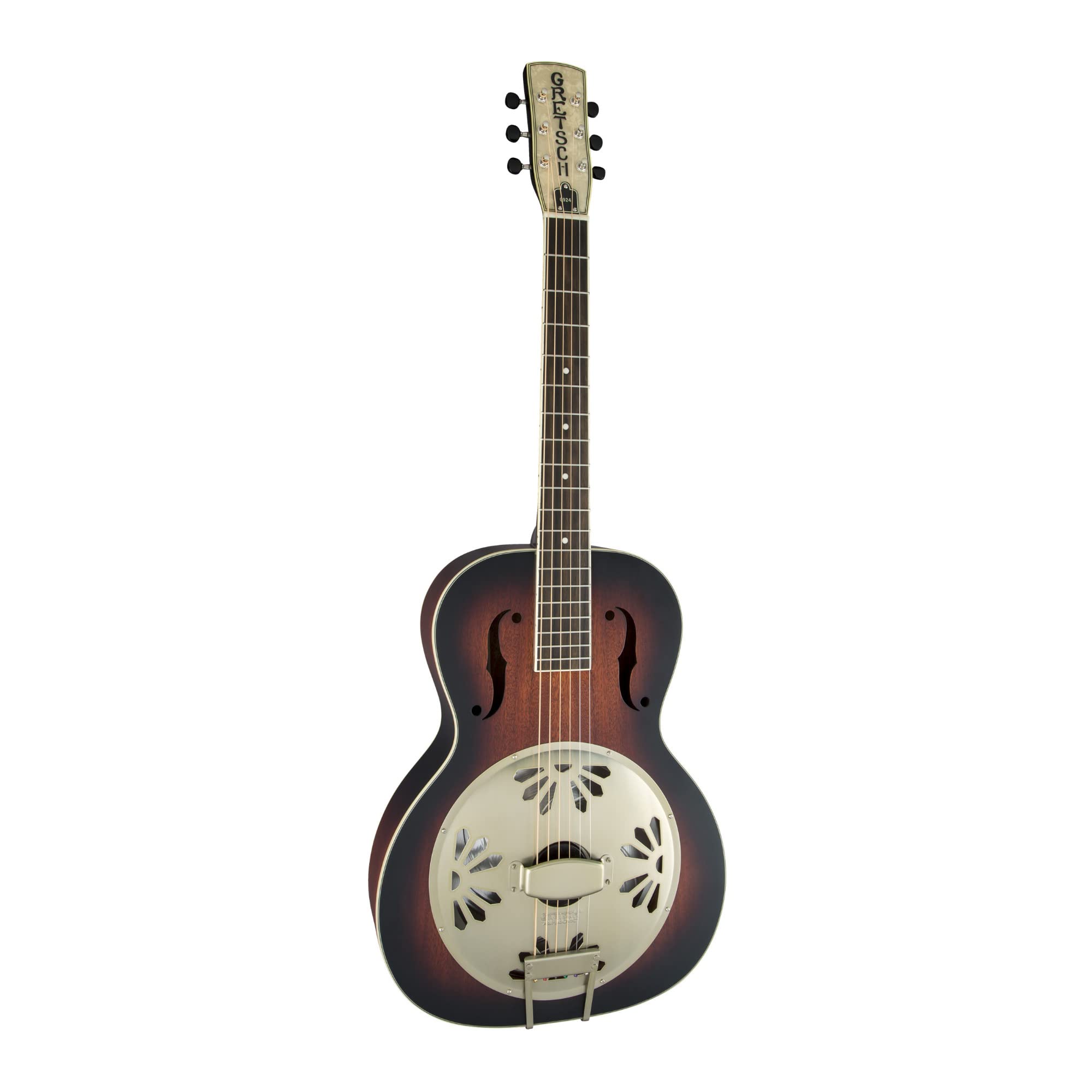 Gretsch G9241 Mahogany Round Neck 6-String Acoustic-Electric Resonator Guitar (Right-Handed, 2-Color Sunburst)