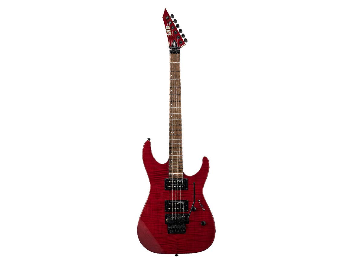 ESP LTD M-200FM - See Thru Red