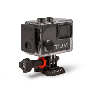 Veho Muvi KX-1 Action Camera | KX-Series | Handsfree Camcorder | WiFi | 4k Action Cam | 12MP Photo | Waterproof Housing (VCC-008-KX1)