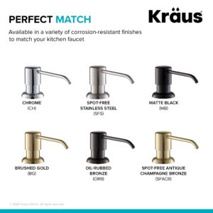 Kraus Kitchen Soap Dispenser Boden™ in Stainless Steel