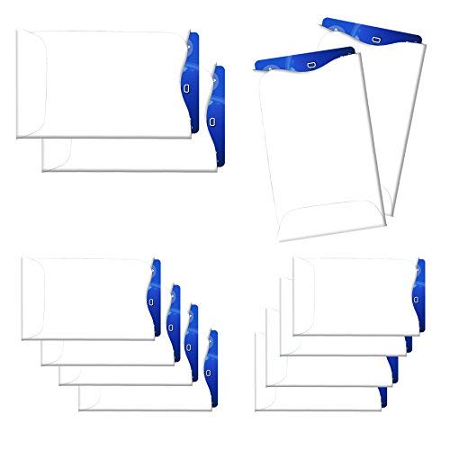 RFID Blocking Sleeves, Pack of 15 (Credit Card Holders Only) for Identity Theft Protection, Perfectly Fits in Wallet/Purse white