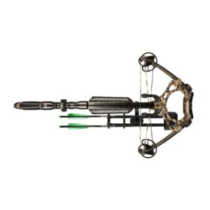 Barnett Whitetail Pro STR Crossbow, with 4x32mm Illuminated Scope, 2 Arrows, Lightweight Quiver, without Crank Device