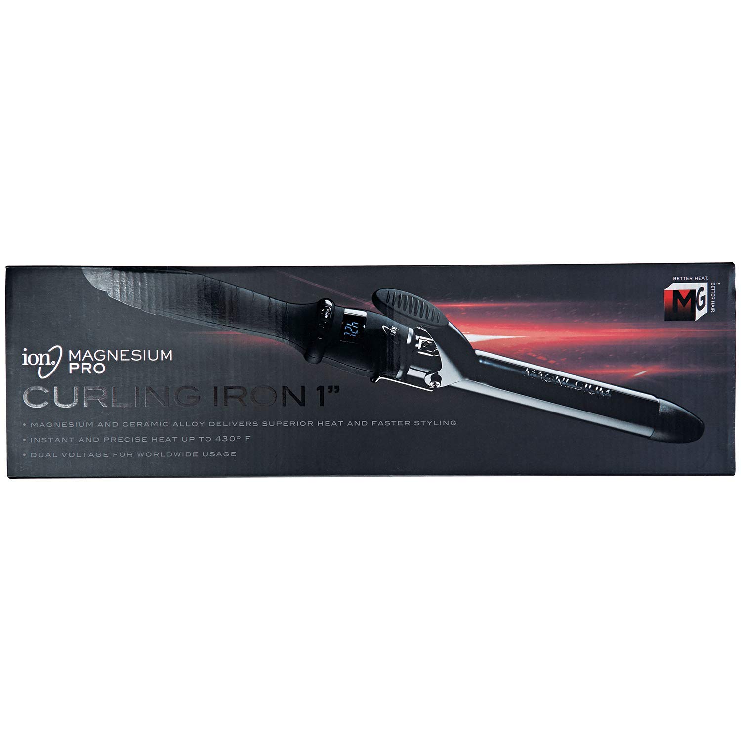 Ion Magnesium Curling Iron, 1 Inch